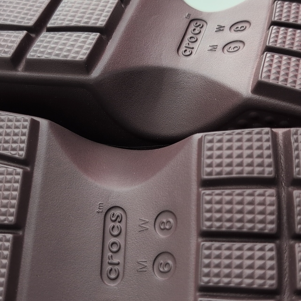 CROCS Dark Brown Platform Clogs - image 3